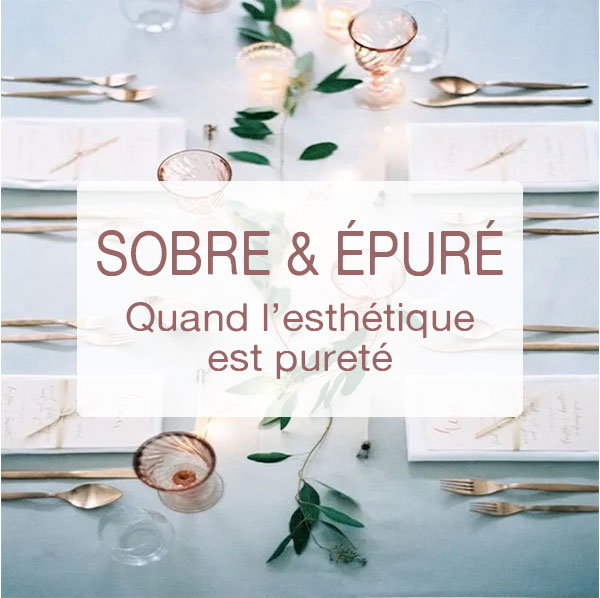 Thème Mariage Epuré